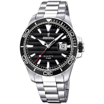 Festina Ρολόι με Ασημί Μπρασελέ F20360/2