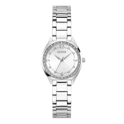 Ρολόι Guess CHARLOTTE με Ασημί Μπρασελέ GW0767L1