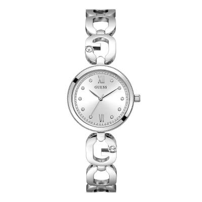 Ρολόι Guess EMPOWER με Ασημί Μπρασελέ GW0759L1