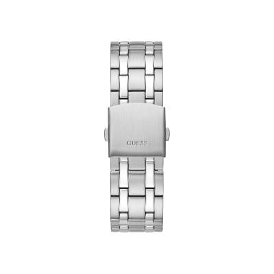 Ρολόι Guess CONTINENTAL με Ασημί Μπρασελέ GW0260G1