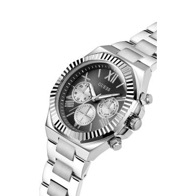 Ρολόι Guess EQUITY με Ασημί Μπρασελέ GW0714G4