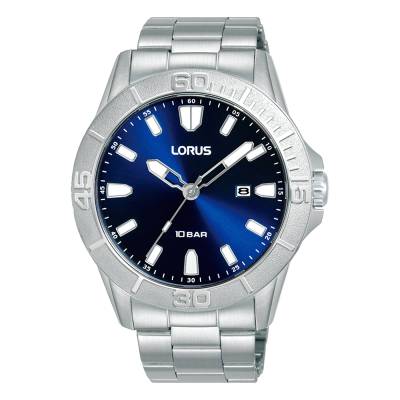 LORUS Sports Ανδρικό με Μπλε Κάντράν και Μπρασελέ RH941QX9