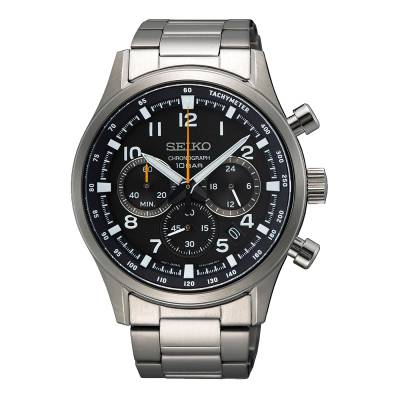 SEIKO Conceptual με Γκρι Καντράν και Κρύσταλλο Ζαφειριού SSB447P1