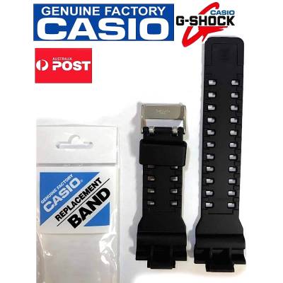 Casio Original Καουτσούκ Λουράκι Μαύρο 16mm